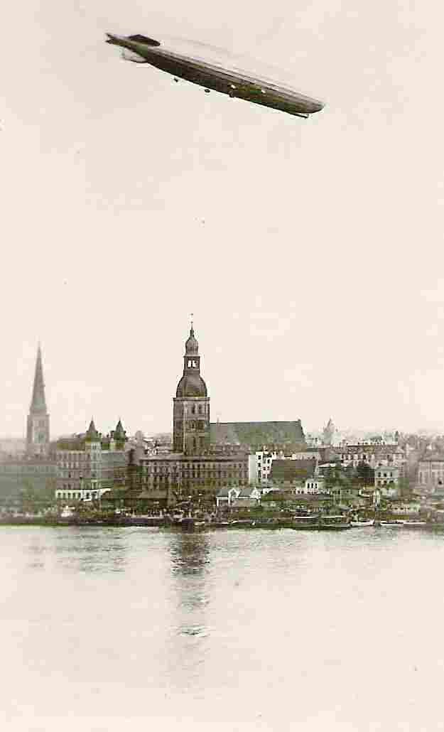 Graf Zeppelin over Riga